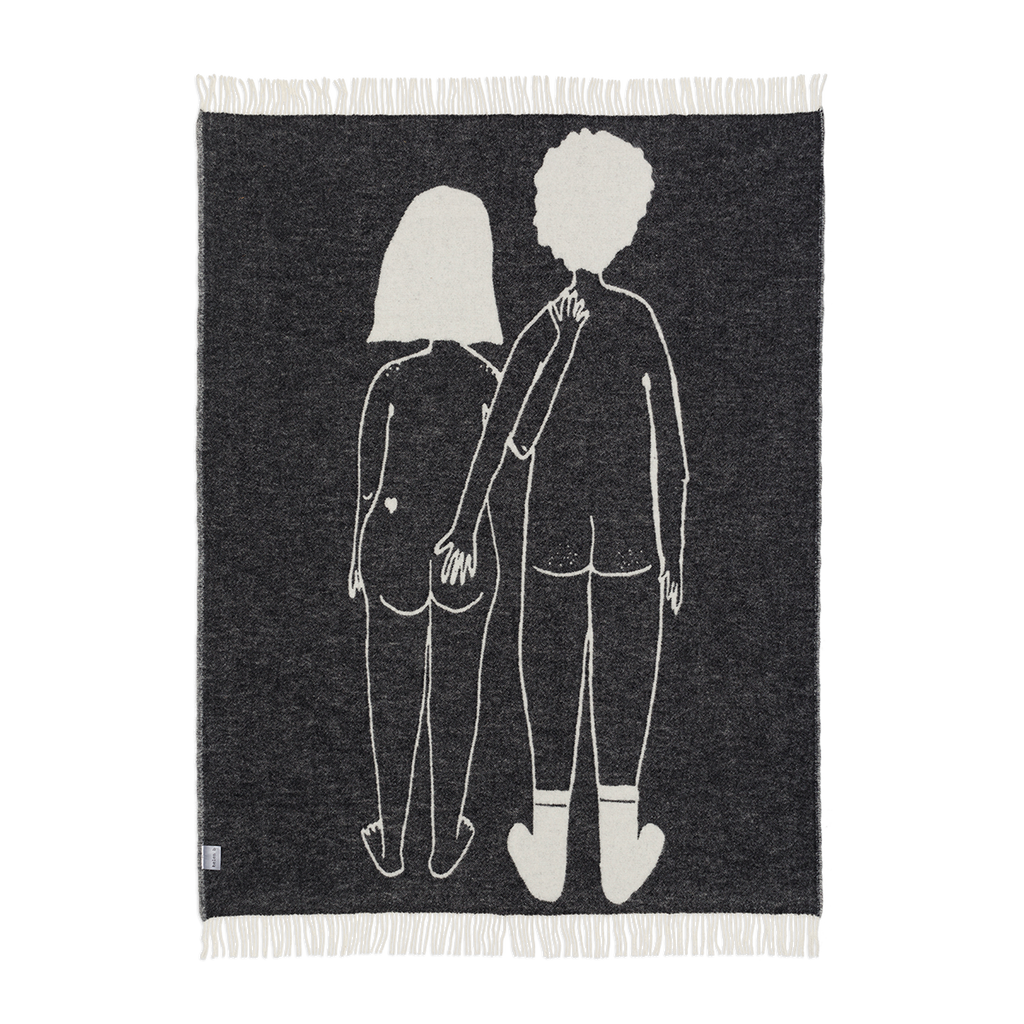 plaid wol naked couple back