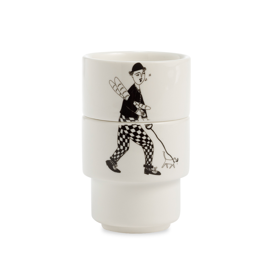 eierdop sunday in paris (set van 2)