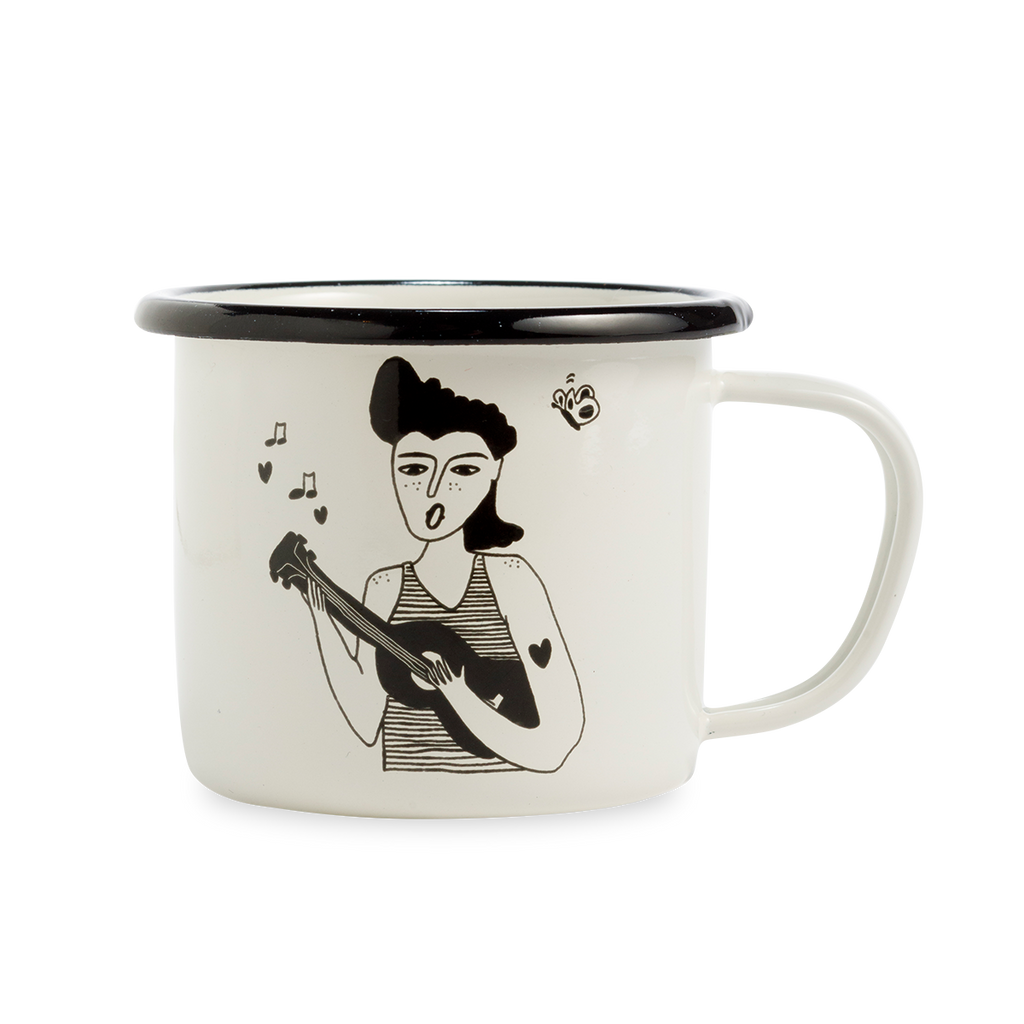 mug pete and his ukelele