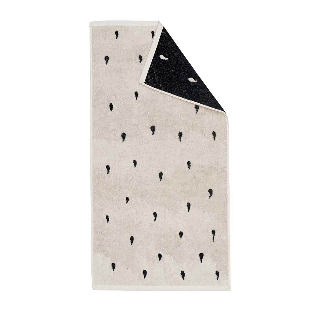 towels set yoga in the shower