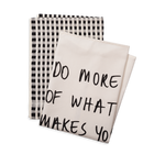 set keukenhanddoeken do more of what makes you happy