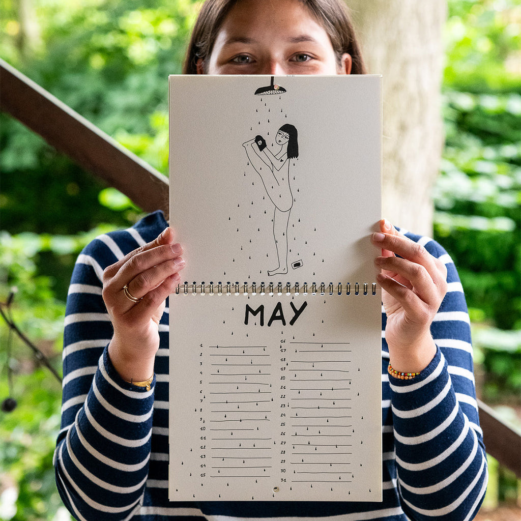 birthday calendar party lovers