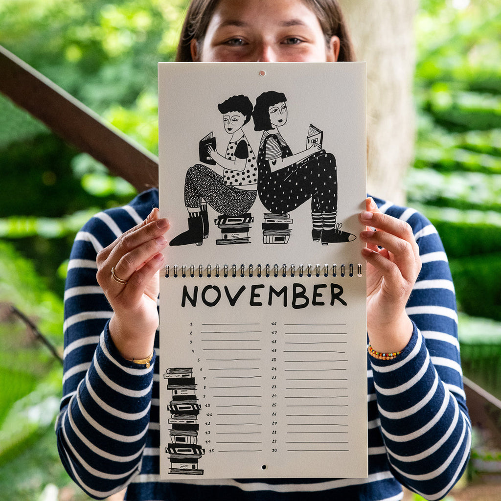 birthday calendar party lovers