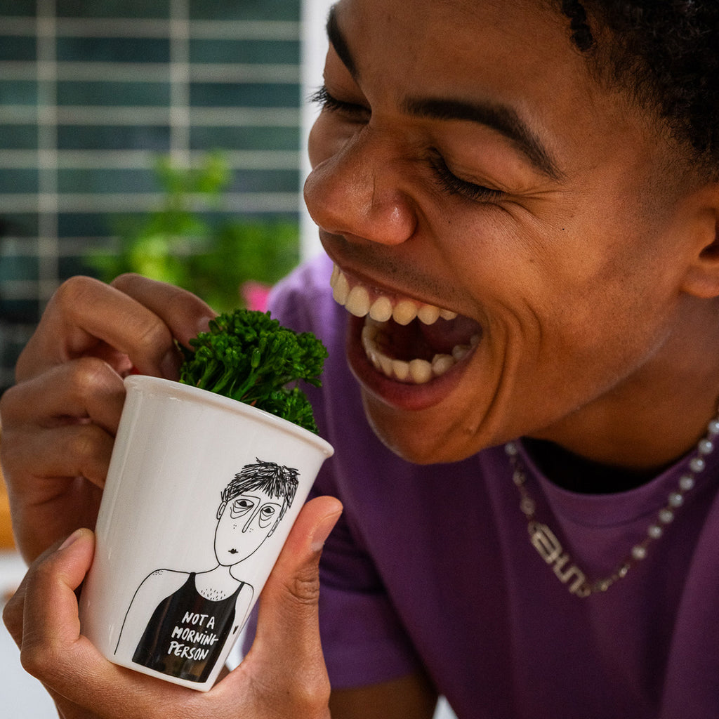 cup not a morning person