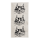 bath towel kitty