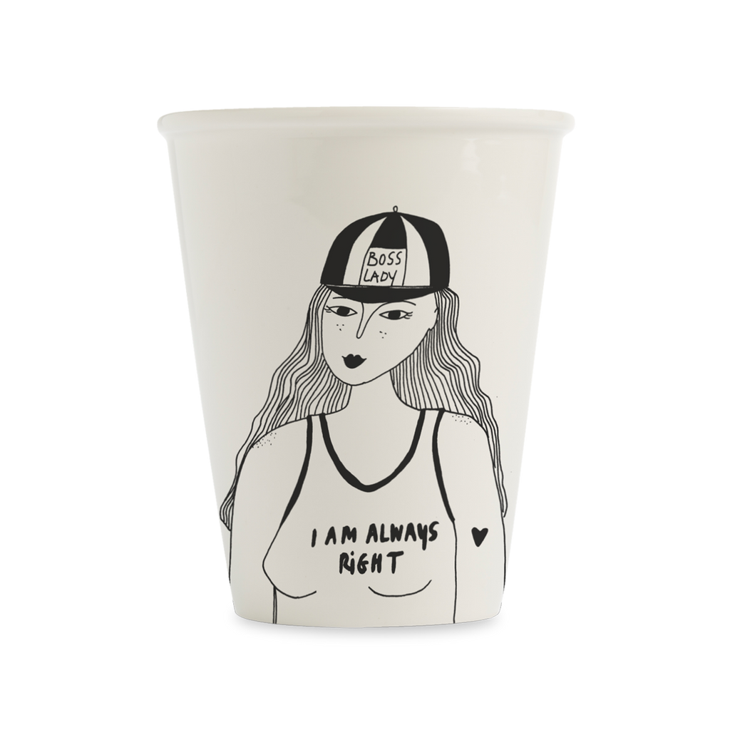 cup boss lady