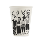 cup striped love