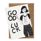wenskaart good luck yes you can
