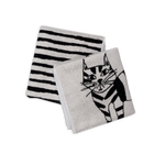 towel set cat