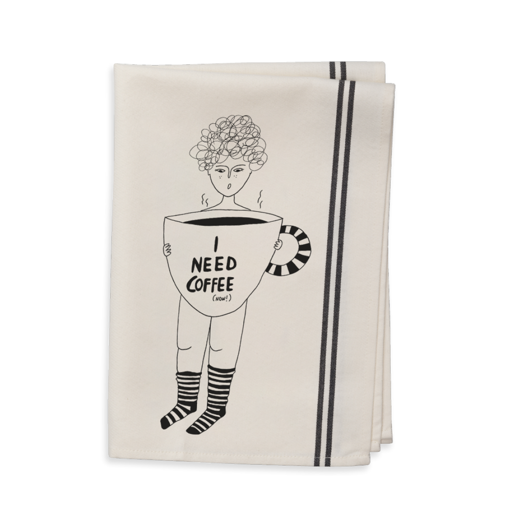 keukenhanddoek coffee now