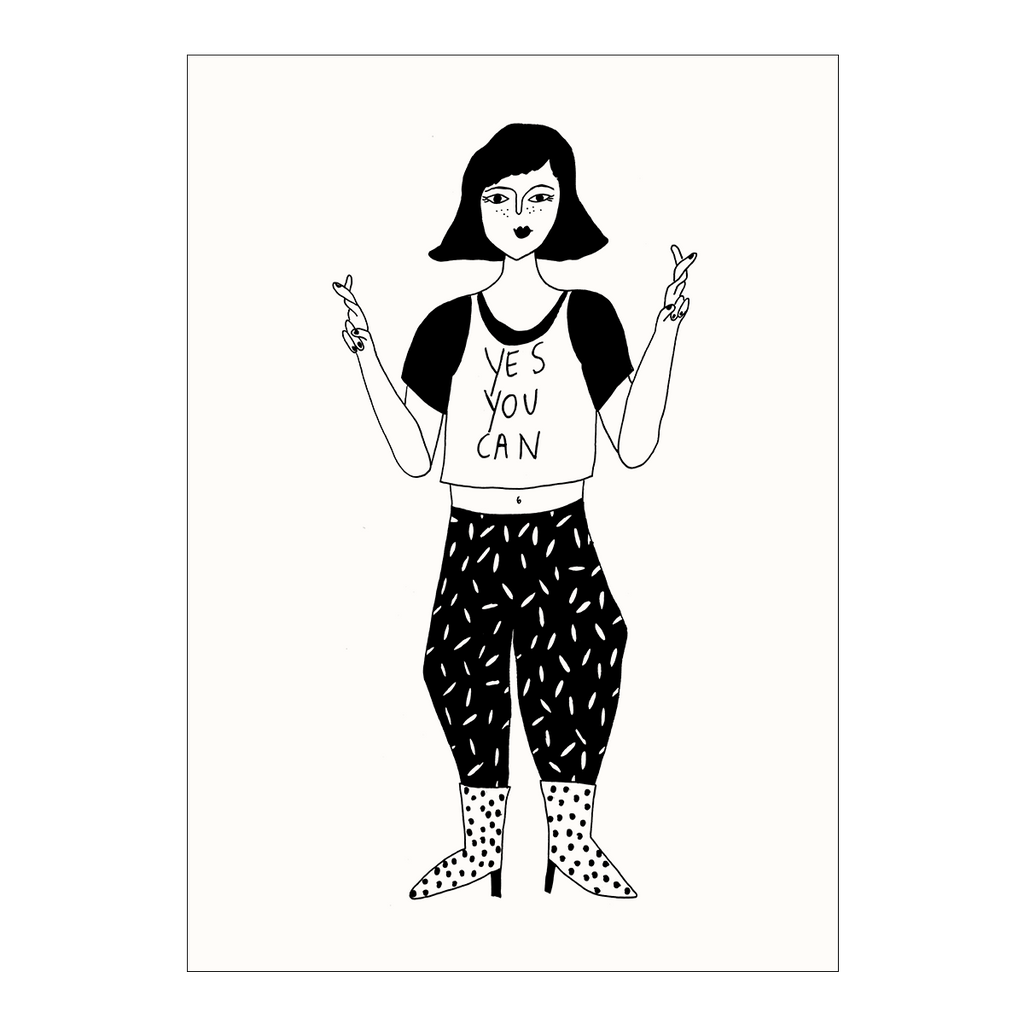 postcard yes you can