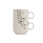 stackable mugs meow (set*2)