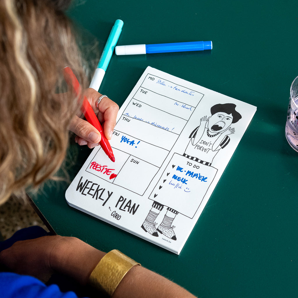 weekplanner don't forget