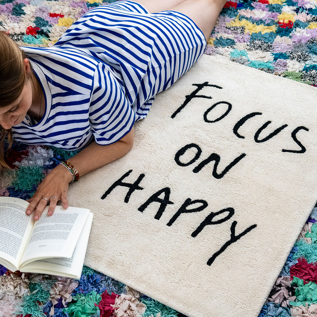 vloerkleed focus on happy