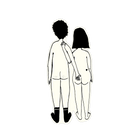 vinyl sticker naked couple back
