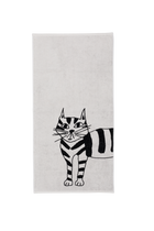 bath towel cat