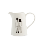 small jug naked couple back