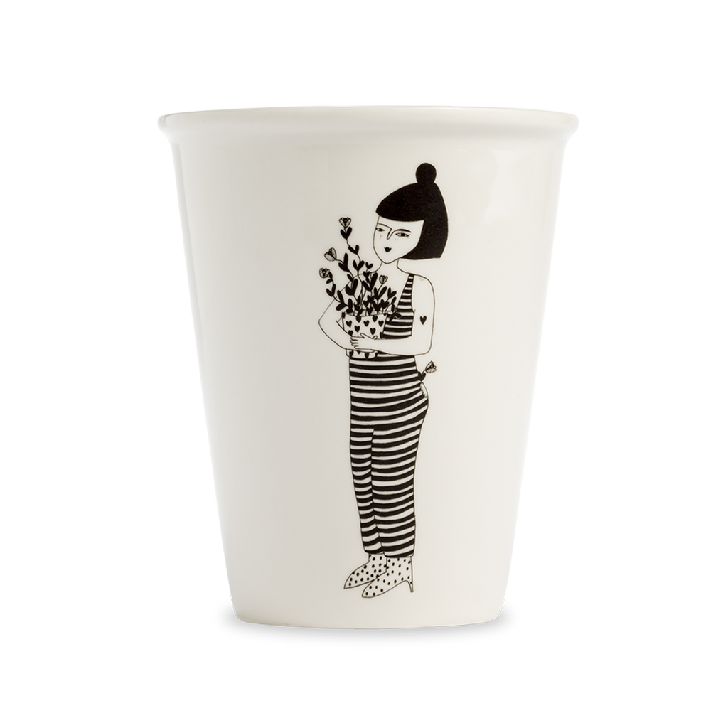 Becher Lili Blumentopf