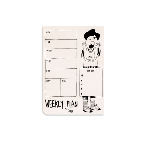 weekly planner don't forget