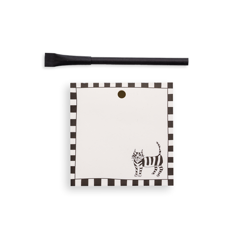 XL notepad cat