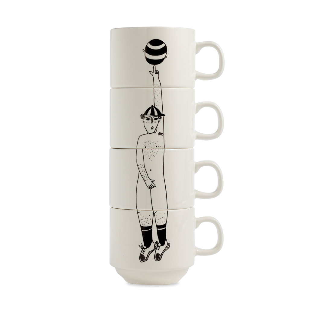 stackable mugs I (set*4)