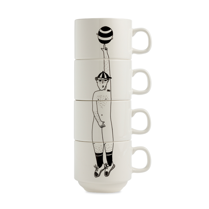 stackable mugs I (set*4)