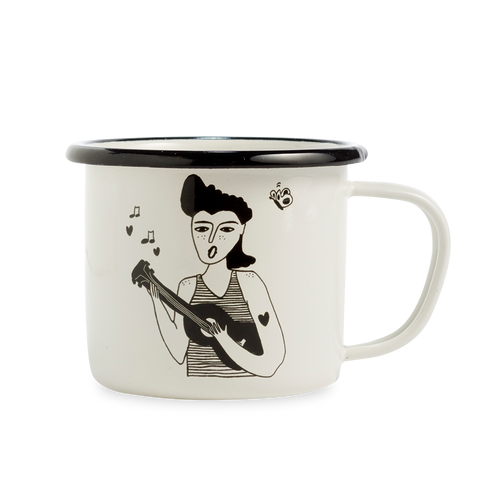 mug pete and his ukelele