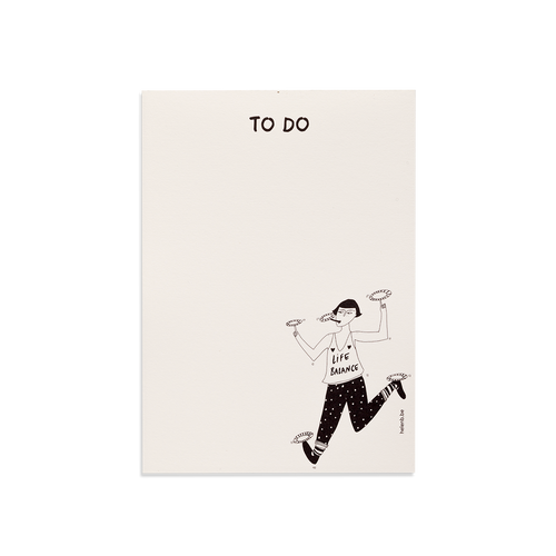 notepad life balance