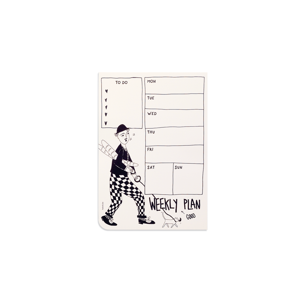 weekplanner sunday in paris