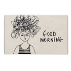 bath mat good morning