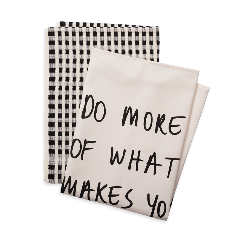 set keukenhanddoeken do more of what makes you happy