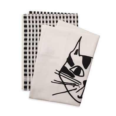 set keukenhanddoeken kitty