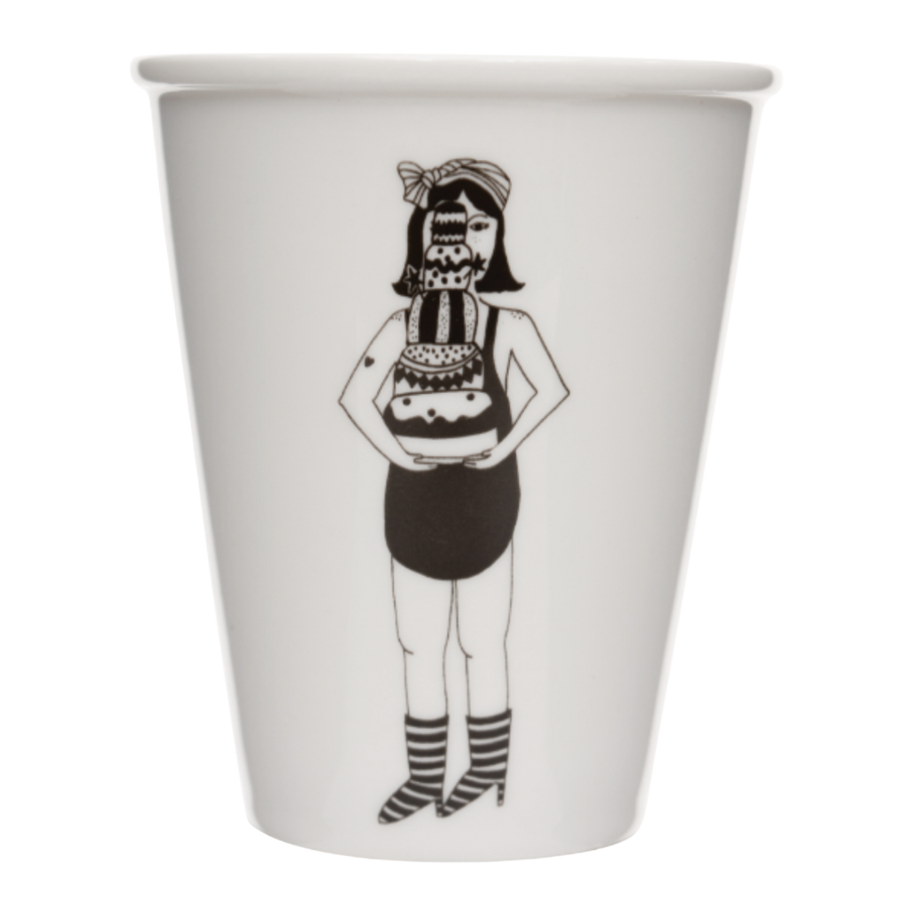 beker virginie & the big cake