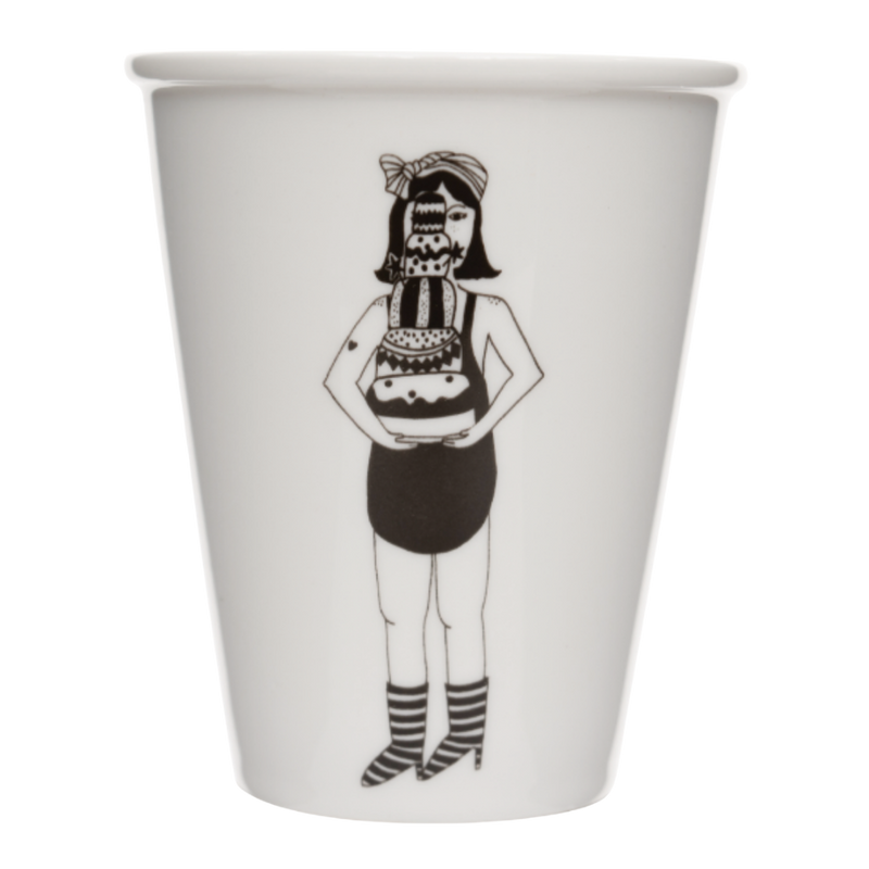 beker virginie & the big cake