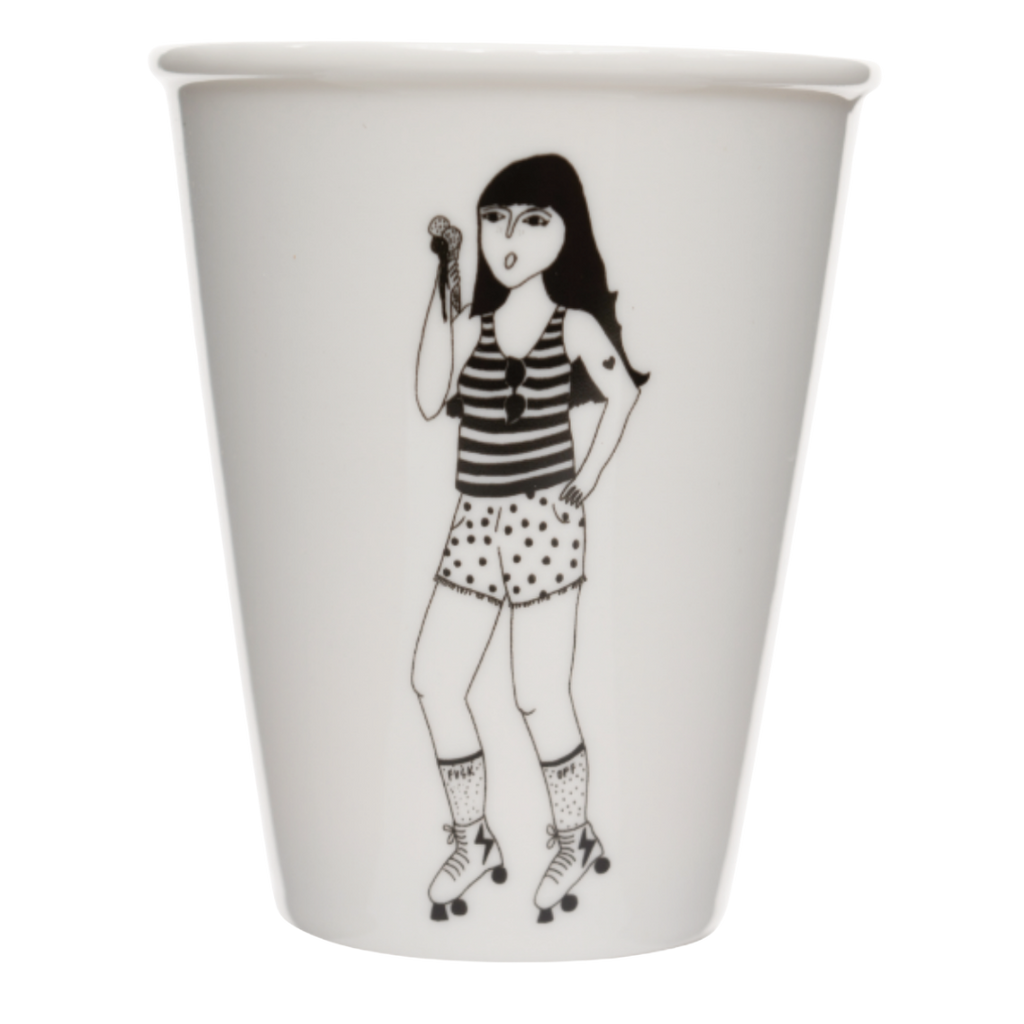 beker roller girl mona