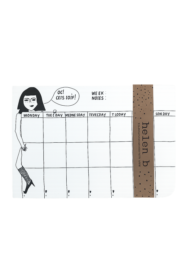 weekplanner pin-up