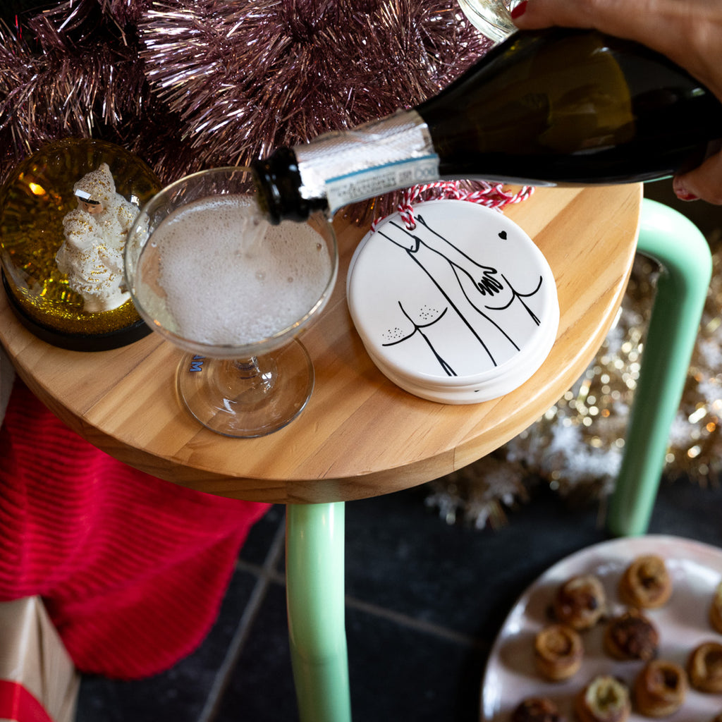 hanger naked couple back