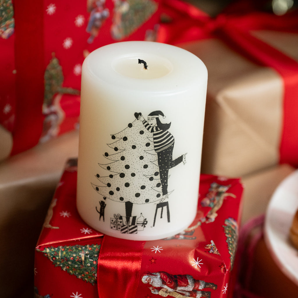 kaars x-mas tree fanatic