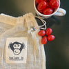 fruit & groentenzakje Monkey (set*10 stuks)