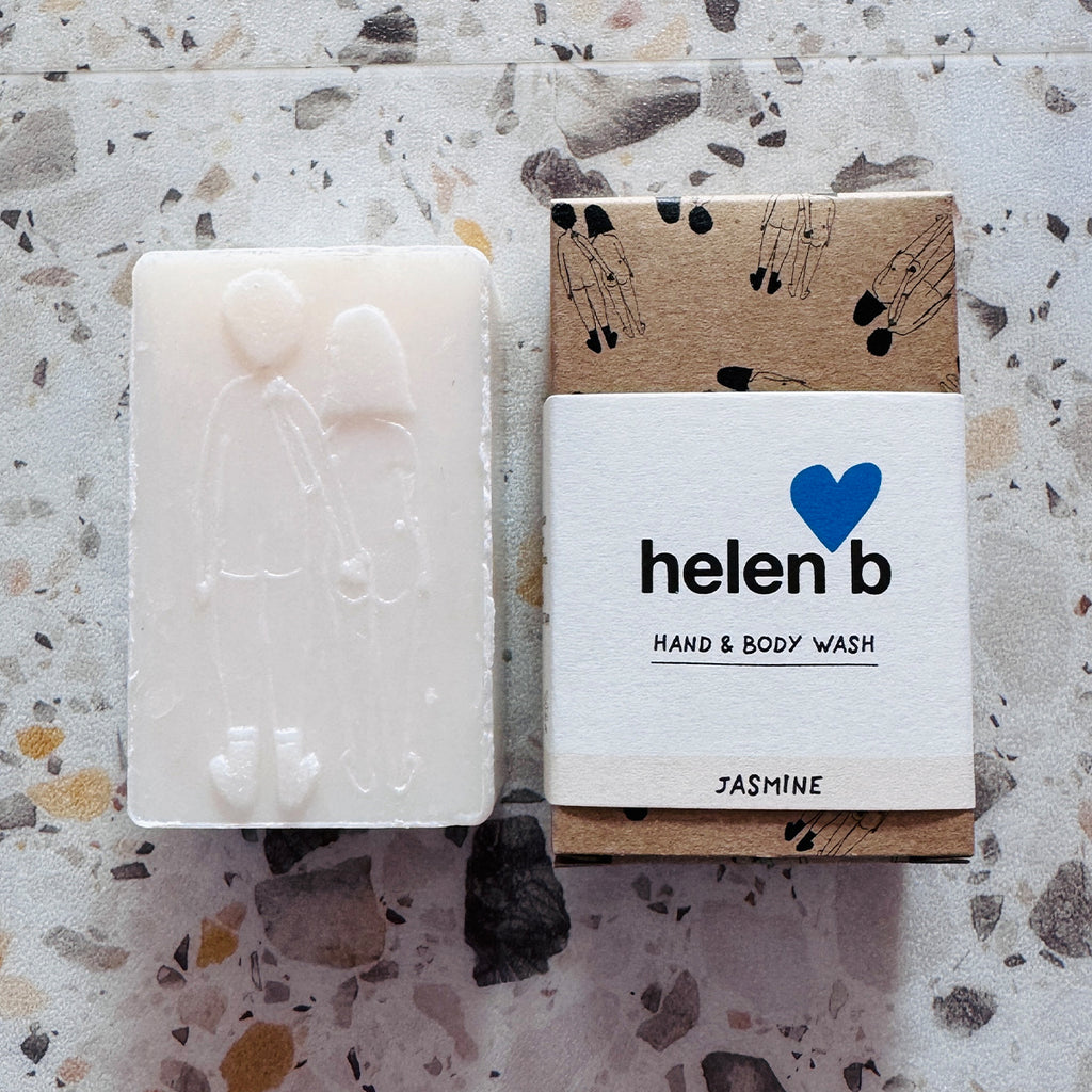 soap naked couple back