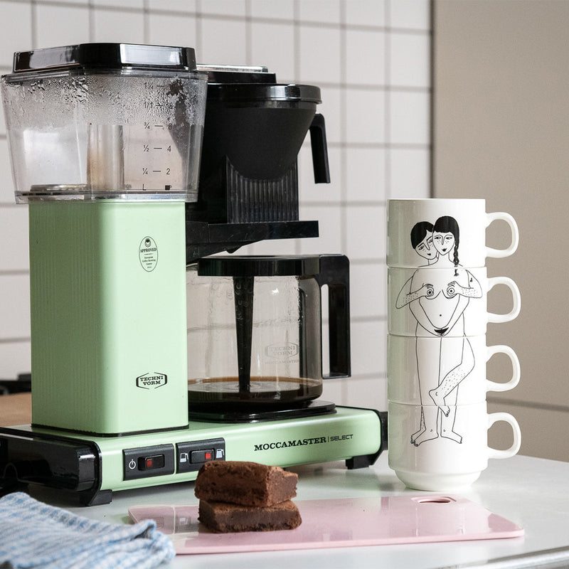 stackable mugs faces everywhere (set*4)