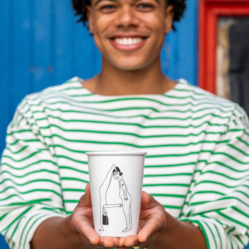 XL cup A nude