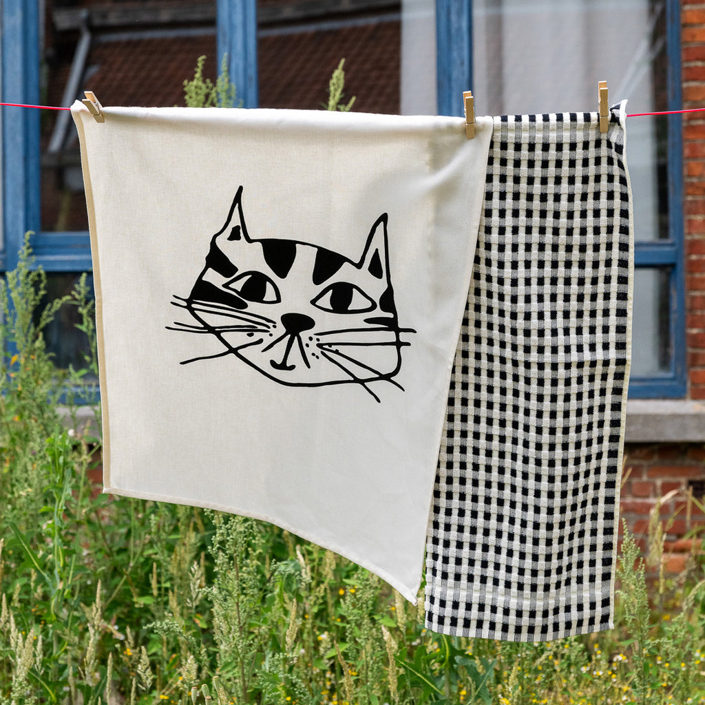 set keukenhanddoeken kitty