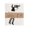 sponsdoeken set slip with dots & love