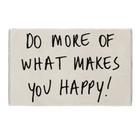 bath mat do more of what makes you happy