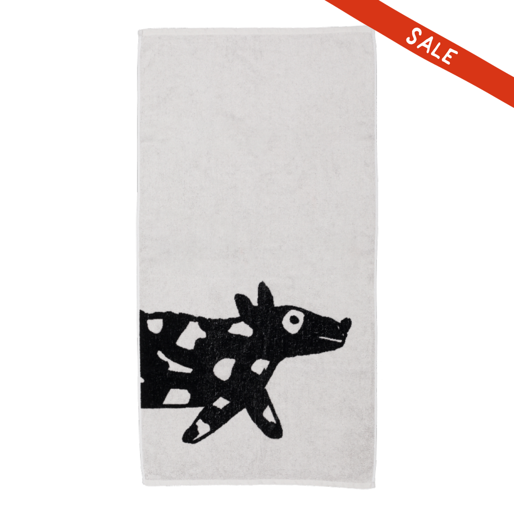 bath towel dog