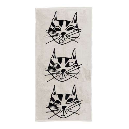 bath towel kitty