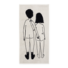 badhanddoek naked couple back