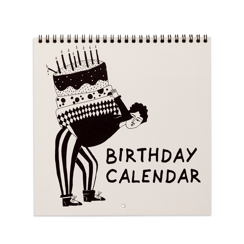 verjaardagskalender birthday cake