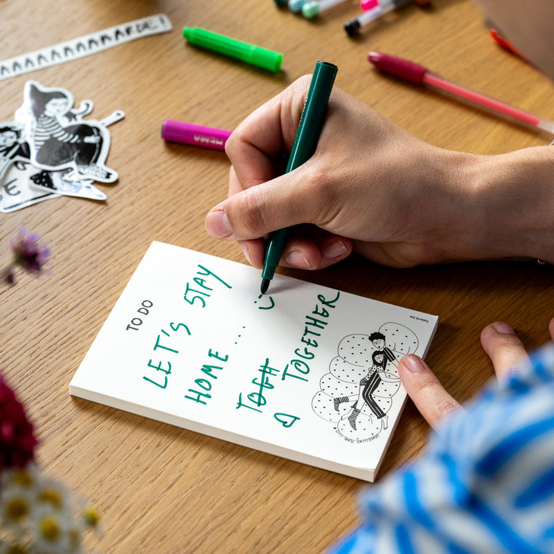 cancelling plans club notepad